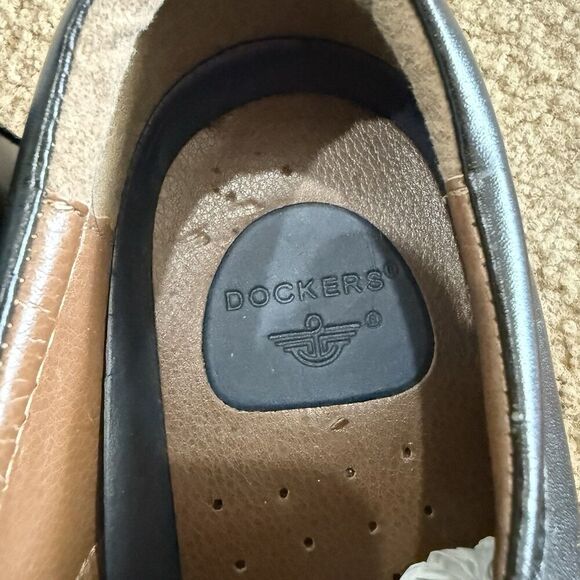 Dockers Shoes Men's 9M Gordon Dress Cap Toe Oxford 90-2214 Black Leather - Picture 5 of 5